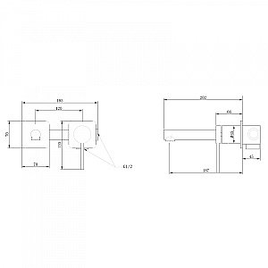 Смеситель для раковины ABBER Emotion AF8812G золото матовое купить в интернет-магазине сантехники Sanbest