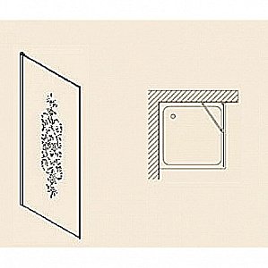 Душевая дверь SAMO ETERNA 140 купить в интернет-магазине Sanbest