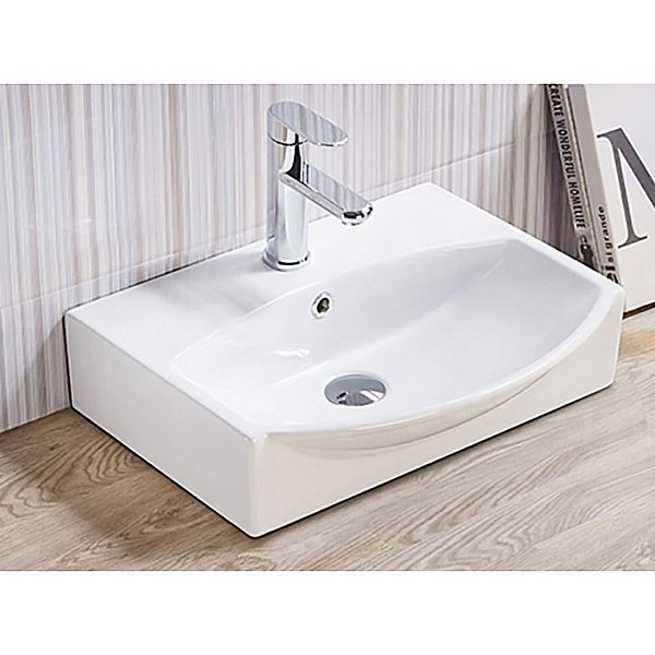 Раковина Ceramalux N 35 78014B белая купить в интернет-магазине Sanbest