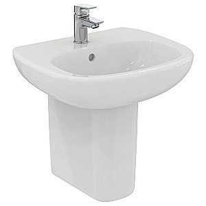 Раковина на полупьедестале Ideal Standard Tesi 50 T009401 белая купить в интернет-магазине Sanbest