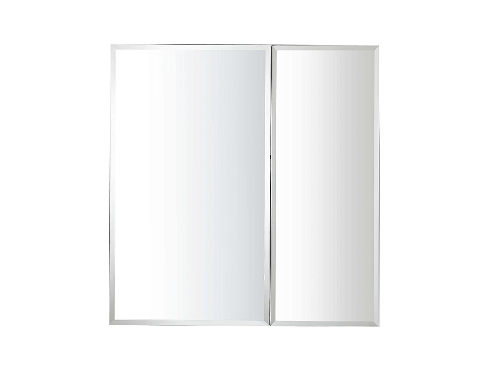 Зеркальный шкаф Aquqtek AQ7608-MC 63,6х66 хром купить в интернет-магазине сантехники Sanbest