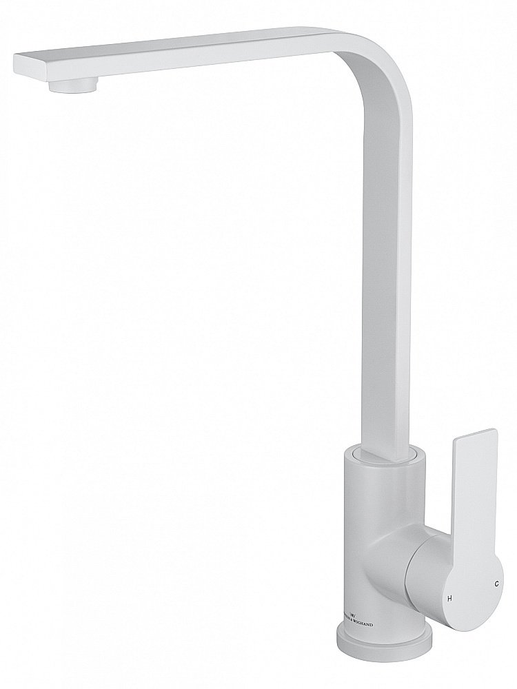 Смеситель для кухни WONZON & WOGHAND WW-AE4550-MW белый матовый купить в интернет-магазине сантехники Sanbest