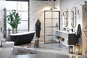 Душевая перегородка Excellent Fabrika 120 купить в интернет-магазине Sanbest