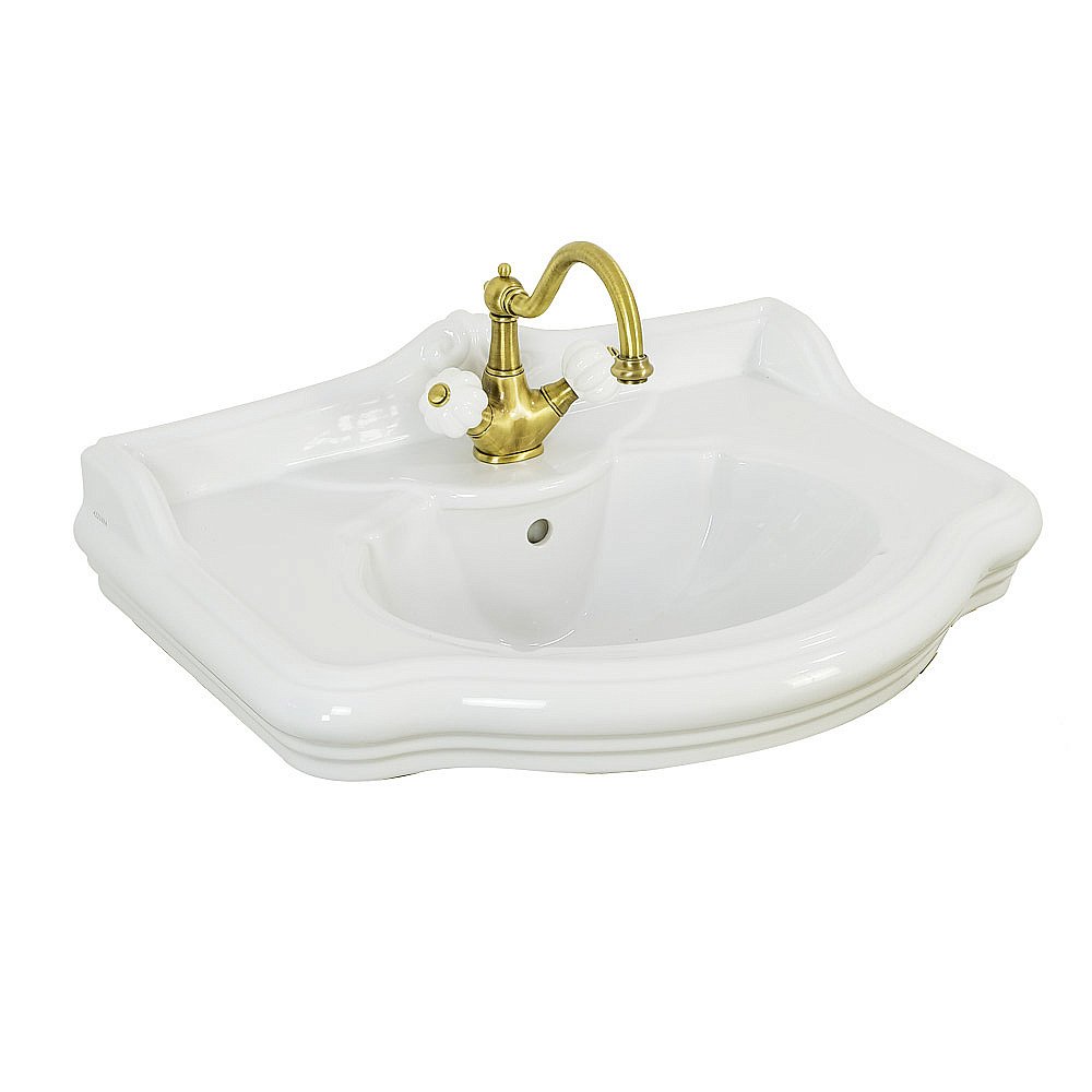 Тумба с раковиной Migliore Bella 73 Oliva для ванной в интернет-магазине Sanbest