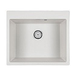 Мойка кухонная Paulmark Kante PM106052-WH Белая купить в интернет-магазине сантехники Sanbest