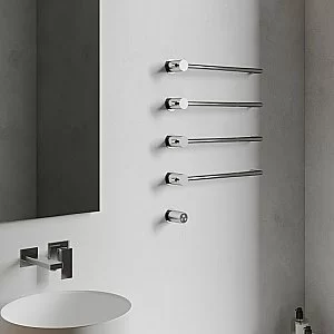 Полотенцесушитель электрический ABBER Charme AH4004 хром купить в интернет-магазине сантехники Sanbest