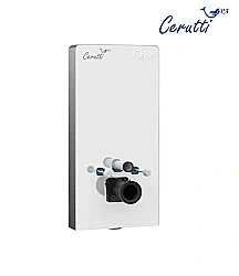 Модуль - инсталляция CeruttiSpa G111W белое стекло купить в интернет-магазине сантехники Sanbest