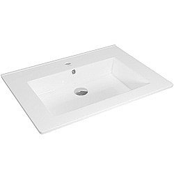 Раковина Jorno Kirovit Оскар 65 4640021062203 белая купить в интернет-магазине сантехники Sanbest