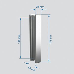 Душевой уголок Abber Sonnenstrand AG07100-S100 100x100 купить в интернет-магазине Sanbest