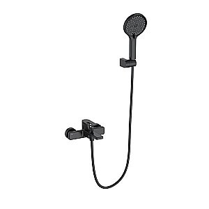 Смеситель для ванны Black&white Gravity GL-9101-MB черный матовый купить в интернет-магазине сантехники Sanbest