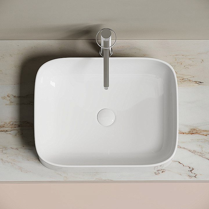 Раковина Ceramica Nova Element 50 CN6052 белая купить в интернет-магазине Sanbest