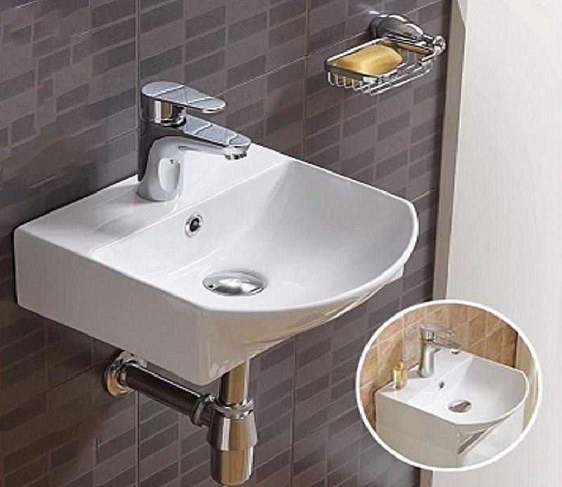 Раковина Ceramalux N 35 78014B белая купить в интернет-магазине Sanbest