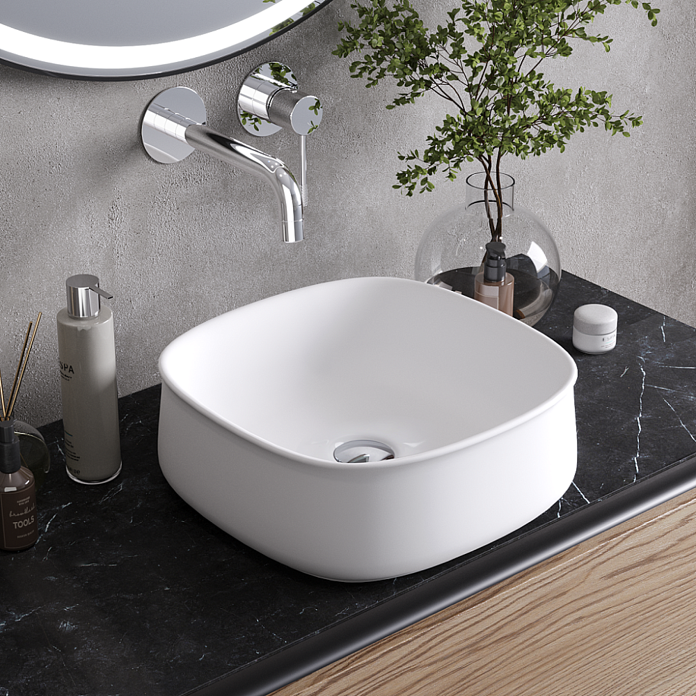 Раковина Cezares 36 CZR-6604 белая купить в интернет-магазине Sanbest