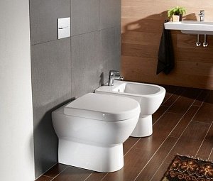 Биде напольное Villeroy&Boch Subway 74100001 купить в интернет-магазине Sanbest