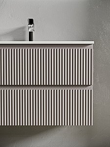 Тумба с раковиной Sancos SNOB R SNR100SM L/R 100 Doha Soft для ванной в интернет-магазине Sanbest