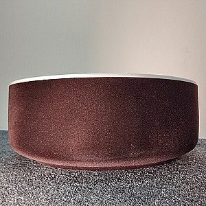 Раковина Artceram Cognac 42 COL001 01 65 Bianco/Testa Di Moro купить в интернет-магазине Sanbest