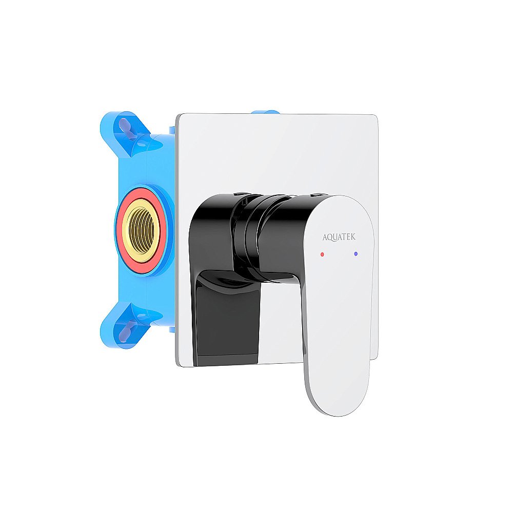 Cмеситель для душа Aquatek Оберон AQ1266CR хром купить в интернет-магазине сантехники Sanbest