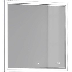 Зеркало Jorno Slide 80 Sli.02.77/W белое в ванную от интернет-магазине сантехники Sanbest