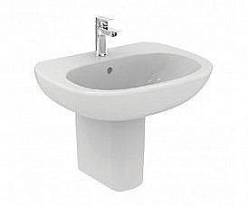 Раковина на полупьедестале Ideal Standard Tesi 65 T351301 белая купить в интернет-магазине Sanbest