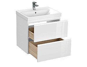 Мебель для ванной Cersanit Moduo 60 белая для ванной в интернет-магазине Sanbest