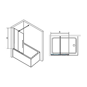 Душевая система RGW Shower Panels SP-6143-01 50140801-01 хром купить в интернет-магазине сантехники Sanbest