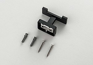 Крючок двойной Aquatek Либра AQ4302MB черный матовый купить в интернет-магазине сантехники Sanbest