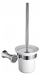 Ершик для унитаза CeramaLux Virginia 94313A хром купить в интернет-магазине сантехники Sanbest