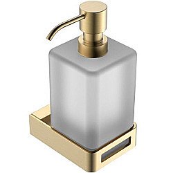 Диспенсер Boheme Q 10957-MG матовое золото купить в интернет-магазине сантехники Sanbest