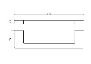 Полотенцедержатель WONZON & WOGHAND ECLIPSE WW-9113-LG золото глянцевое купить в интернет-магазине сантехники Sanbest