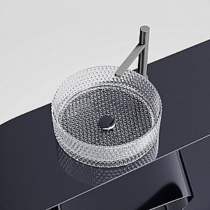 Раковина Ceramica Nova Cristal 36 CN6062 прозрачная купить в интернет-магазине Sanbest