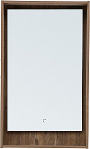 Зеркало Aquanet Милан 336397 50 дуб рустикальный в ванную от интернет-магазине сантехники Sanbest