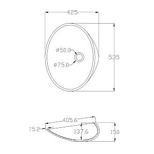 Раковина накладная ABBER Kristall AT2812Emerald зеленая прозрачная купить в интернет-магазине Sanbest