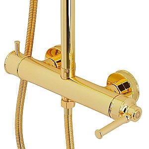 Душевая система Migliore Ermitage Mini 31481 золото купить в интернет-магазине сантехники Sanbest