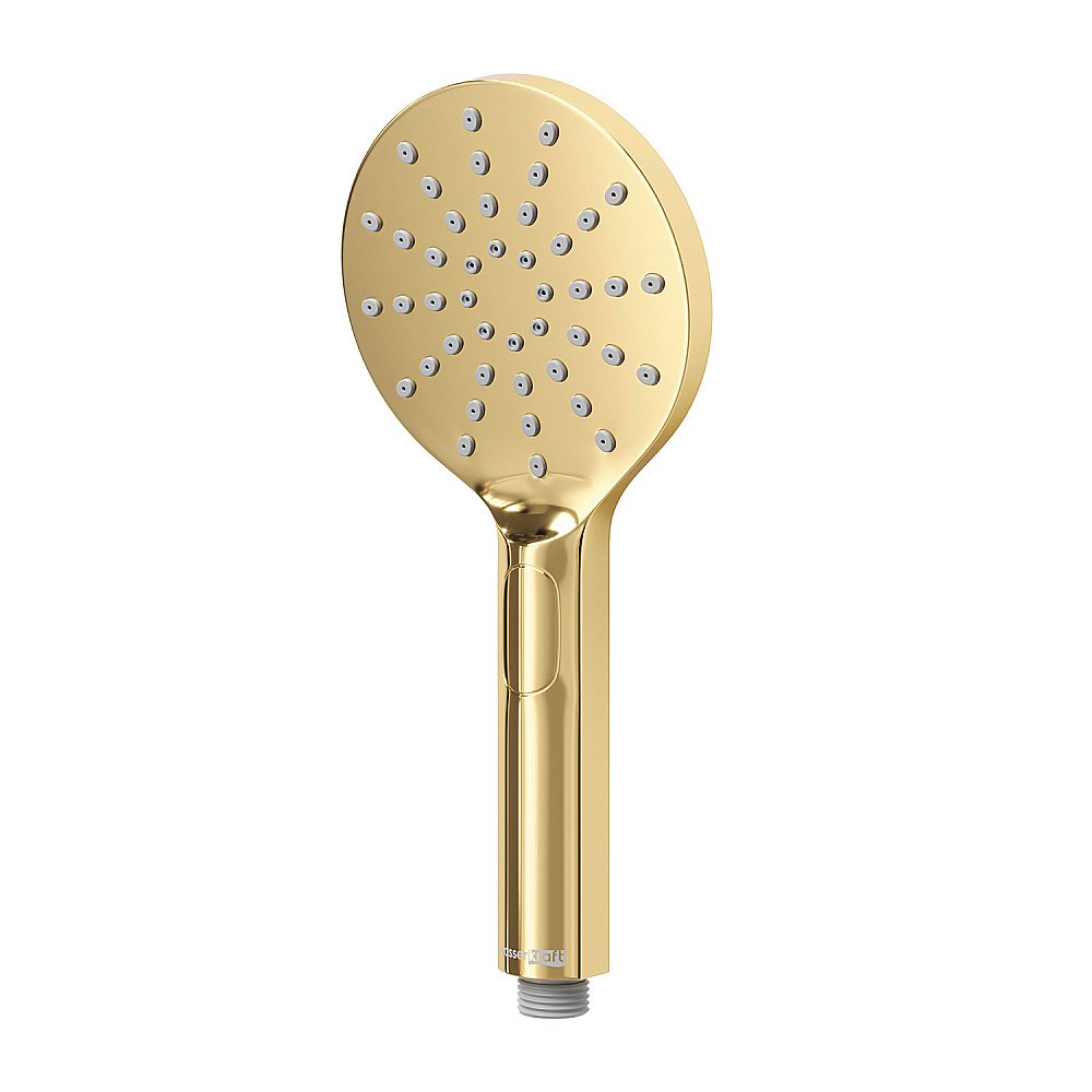 Душевая лейка WasserKraft A348 золото купить в интернет-магазине сантехники Sanbest