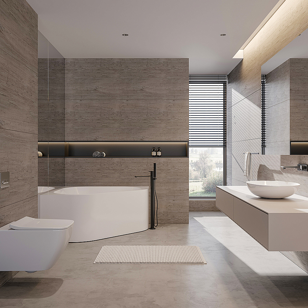 Ванна Abber 150х150 AB9507-1.5 белая купить в интернет-магазине Sanbest