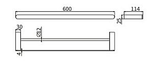 Полотенцедержатель CeramaLux Florenzia 63109 золото матовое купить в интернет-магазине сантехники Sanbest