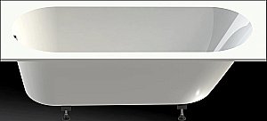 Ванна BAS Марбея 150х70 ВА00035 белая купить в интернет-магазине Sanbest