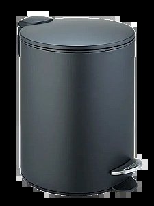 Ведро для мусора WeltWasser Betta 10000013383 черное матовое купить в интернет-магазине сантехники Sanbest
