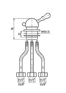 Смеситель для ванны Rav-Slezak LABE L068.5SM купить в интернет-магазине сантехники Sanbest