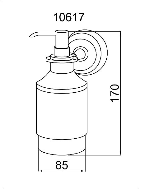 Диспенсер Boheme Medici 10617 купить в интернет-магазине сантехники Sanbest