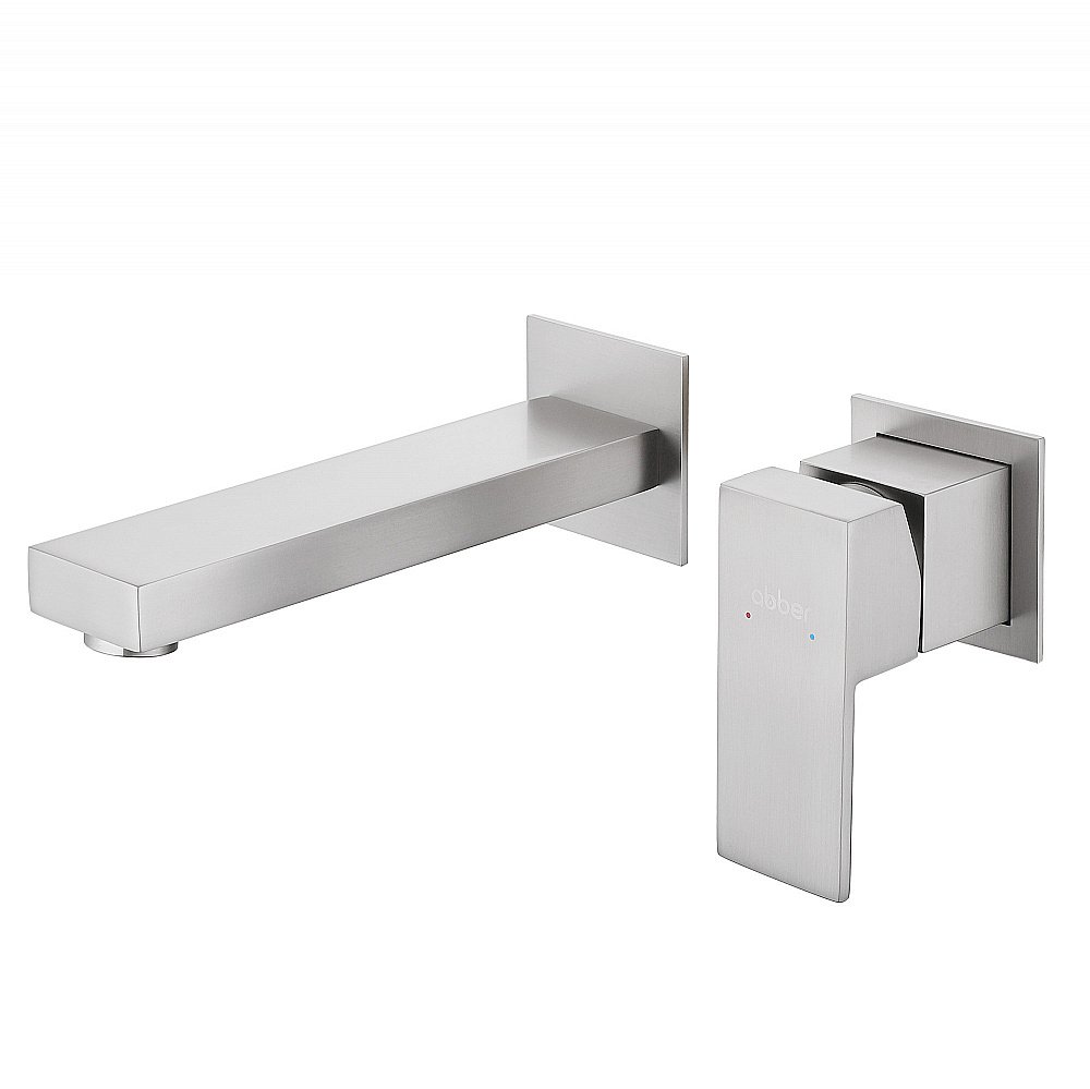 Смеситель для раковины ABBER Daheim AF8212SP сатин купить в интернет-магазине сантехники Sanbest