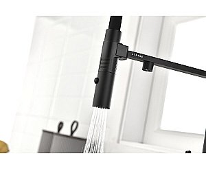 Смеситель для кухни Paulmark Gravity Gr213888-AN антрацит купить в интернет-магазине сантехники Sanbest