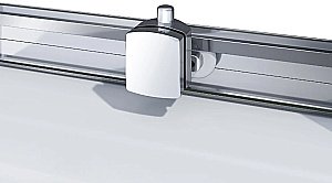 Душевой уголок Good Door Spirit 100х100 СП00022 стекло прозрачное/профиль хром купить в интернет-магазине Sanbest