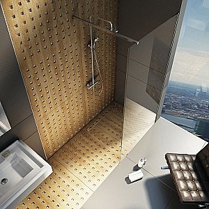 Душевое ограждение Ravak WALK-IN WALL ST 140/W SET-800 Wall стекло прозрачное/профиль хром купить в интернет-магазине Sanbest