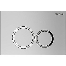 Кнопка для инсталляции Grossman Galaxy 700.K31.01.110.110 хром матовый купить в интернет-магазине сантехники Sanbest