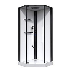 Душевая кабина Black&White Galaxy G8036 100х100 купить в интернет-магазине Sanbest