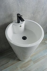 Раковина напольная Gid Autonomo 52 Nb136 81105 белая купить в интернет-магазине Sanbest