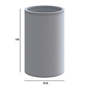 Стакан Boheme Uno 10974-CR хром купить в интернет-магазине сантехники Sanbest