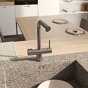 Смеситель для кухни WasserKraft A8927 никель купить в интернет-магазине сантехники Sanbest