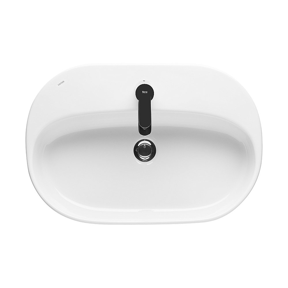 Раковина накладная Акватон Одри 62 1WH501710 белая купить в интернет-магазине Sanbest